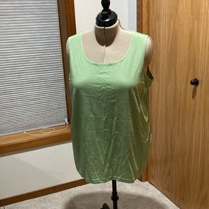 Plus-size women’s cotton sleeveless top